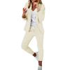 Lainuyoah Women Suit Sets For Work 2025 Fall Two Piece Blazer Jacket and Pencil Pants Business Casual Office Formal Outfits view 1