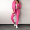 Lainuyoah Women Suit Sets For Work 2025 Fall Two Piece Blazer Jacket and Pencil Pants Business Casual Office Formal Outfits view 2