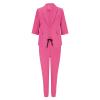 Lainuyoah Women Suit Sets For Work 2025 Fall Two Piece Blazer Jacket and Pencil Pants Business Casual Office Formal Outfits view 3