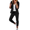 Lainuyoah Women Suit Sets For Work 2025 Fall Two Piece Blazer Jacket and Pencil Pants Business Casual Office Formal Outfits view 2