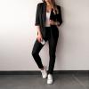 Lainuyoah Women Suit Sets For Work 2025 Fall Two Piece Blazer Jacket and Pencil Pants Business Casual Office Formal Outfits view 3