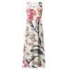 Women Summer Dresses Casual Sleeveless Maxi Dresses Cute Floral Long Dress Wedding Guest Dress view 3