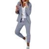 Lainuyoah Women Suit Sets For Work 2025 Fall Two Piece Blazer Jacket and Pencil Pants Business Casual Office Formal Outfits view 1