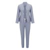 Lainuyoah Women Suit Sets For Work 2025 Fall Two Piece Blazer Jacket and Pencil Pants Business Casual Office Formal Outfits view 2