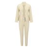 Lainuyoah Women Suit Sets For Work 2025 Fall Two Piece Blazer Jacket and Pencil Pants Business Casual Office Formal Outfits view 2