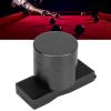 Billiards Octagonal Chalk Case, Mini Aluminium Alloy Magnetic Pool Cues Billiard Chalk Holder with Silent Fixed Clip, Magnetic Billiard Cues Chalk Box Holder Wears Resistant Billiard Pool(Black) view 4
