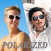 Joopin Oversized Square Sunglasses Polarized Sun Glasses UV400 Shades for Women Men Unisex (Clear Grey Black) view 2