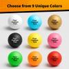 Uberpong Ping Pong Customizable Ball - Personalized Blue Table Tennis Balls for Creating Custom Text or Quotes (Pack of 75) view 2