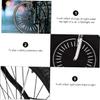 Anneome 24pcs Bike Reflectors Reflective Strips for Bicycles Warning Stripe Tube for Bike Wheel Reflectors view 3