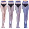 4 pieces of women's fishing net tight pants, super elastic mesh stockings, Gothic pantyhose, party club dance sexy lingerie view 1
