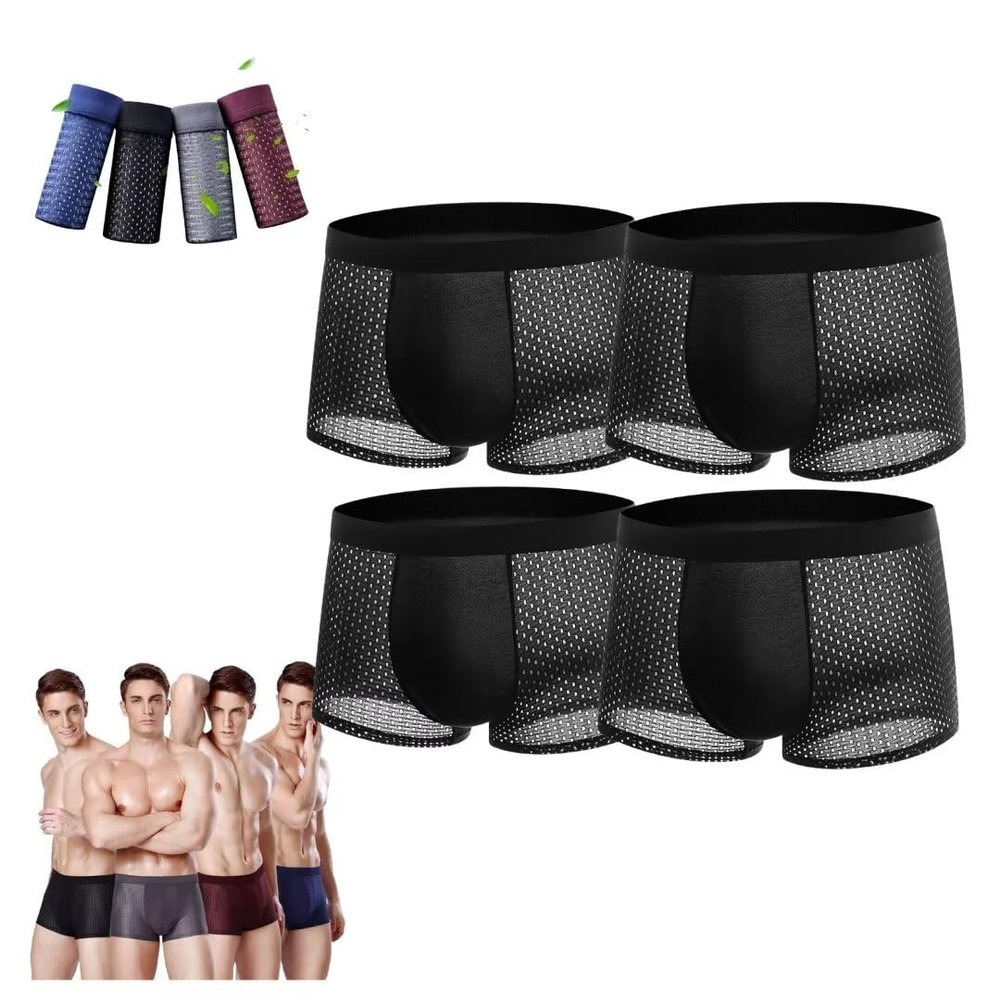 Anomocia Mens Boxer Briefs - Breathable Boxer Briefs Short