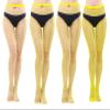 4 pieces of women's fishing net tight pants, super elastic mesh stockings, Gothic pantyhose, party club dance sexy lingerie view 1