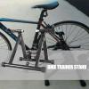 ADPT Indoor Bike Trainer | Ultra Silent Magnetic Flywheel Bike to Stationary Bike Converter - Portable Bicycle Accessories Mountain Bike Trainer Stand for Indoor Cycling, 1 view 2
