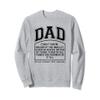 Dad Definition Funny Fathers Day Holder Of The Wallet Advice Sweatshirt view 1