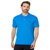 U.S. Polo ASSN. Men's Solid Interlock Polo, Beacon Blue, Large view 1