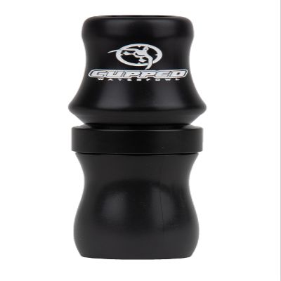 Cupped Waterfowl SRG Hammer Goose Call, Easy to Use Duck Call with Acrylic Construction, Ideal Hunting Accessory for Luring Waterfowl, Black