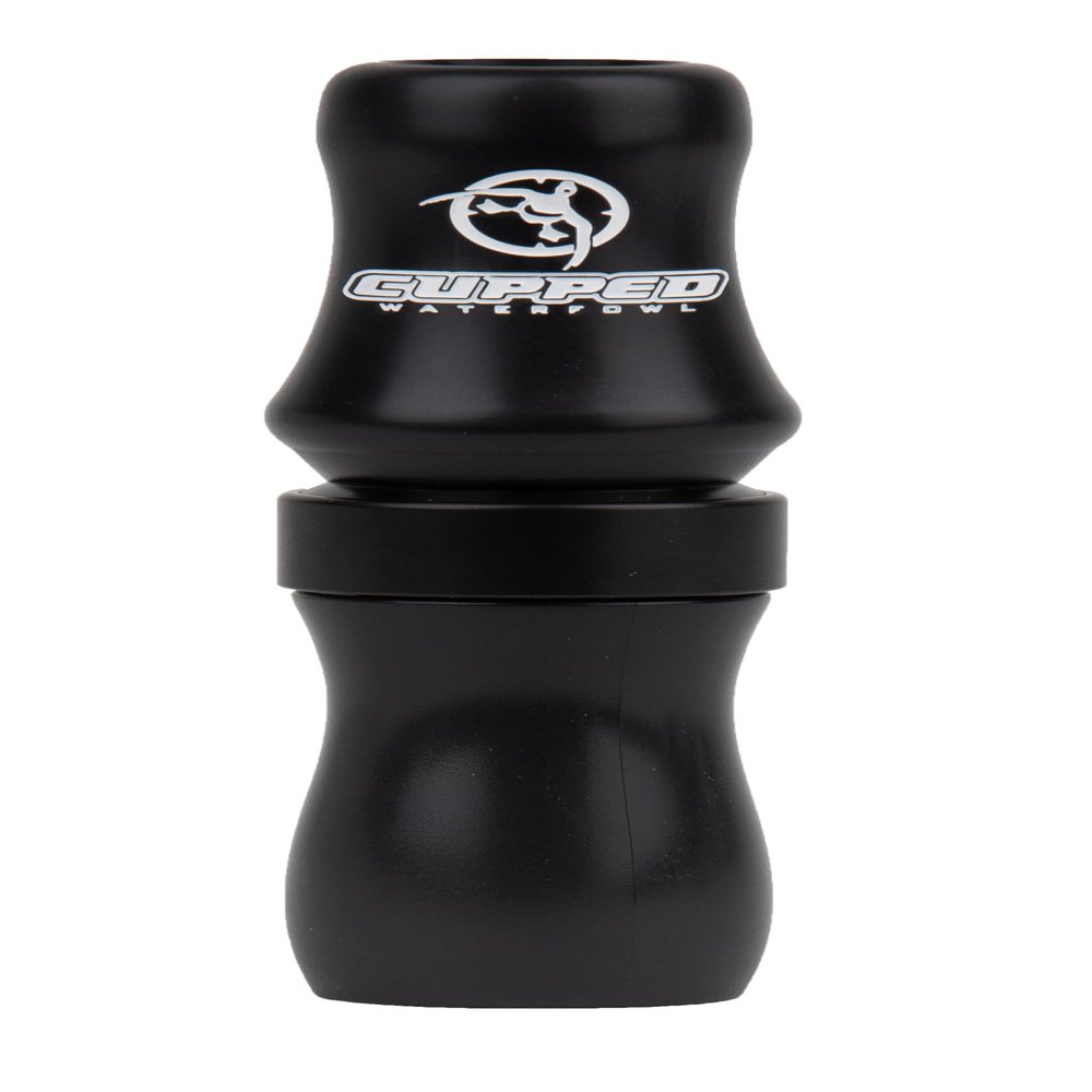 Cupped Waterfowl SRG Hammer Goose Call, Easy to Use Duck Call with Acrylic Construction, Ideal Hunting Accessory for Luring Waterfowl, Black