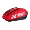 Yonex Pro Racquet Bag 9 PCs, Multi-Compartment 9-Racket Tennis Gear Travel Pack, Backpack Carry Straps/Grab Handle, Scarlet view 2