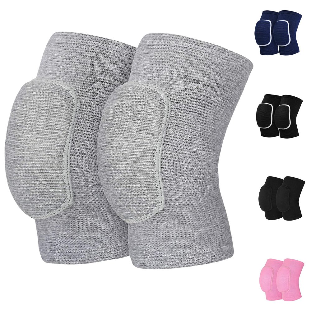HISFFOG Volleyball Knee Pads for Women, Men, Youth, Girls, Kids, Knee Brace for Volleyball Basketball Football Dance Yoga Tennis Running Cycling Workout Climbing Wrestling