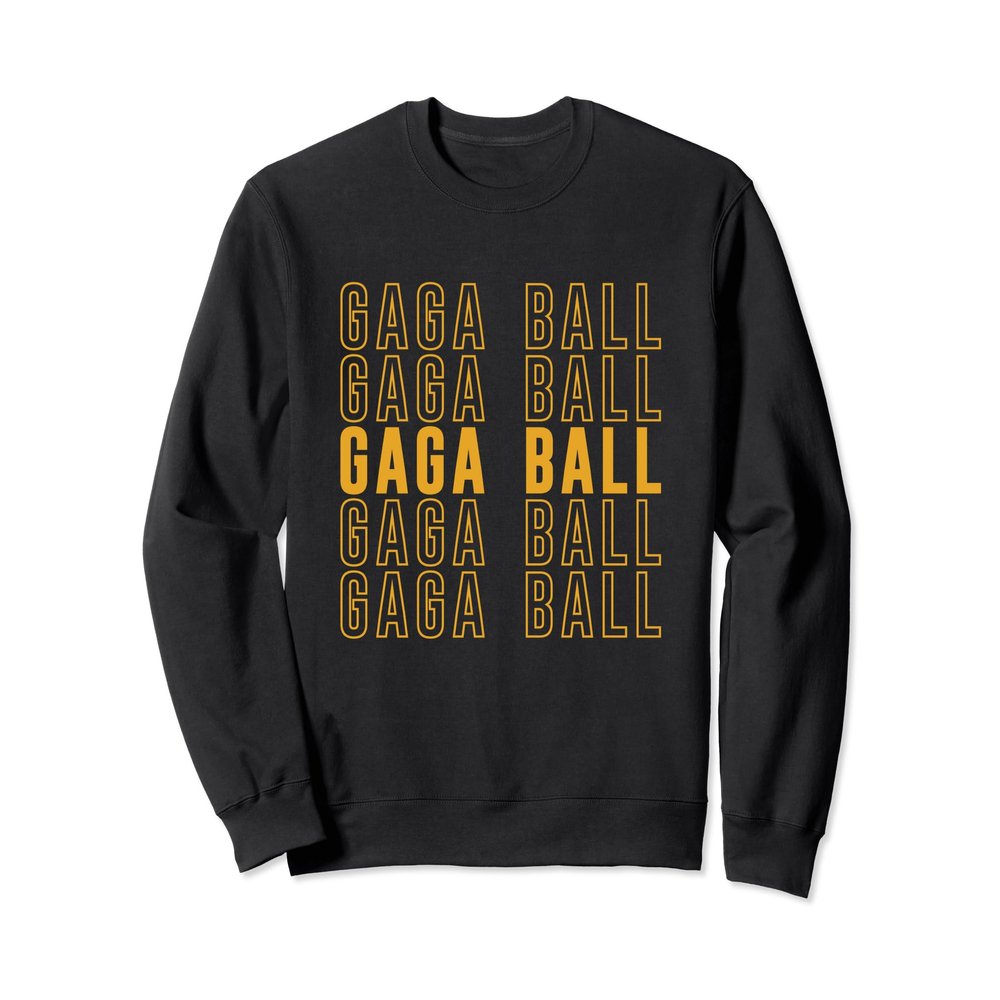 Bold Gaga Ball Champion Game Player Sports Fan Sweatshirt