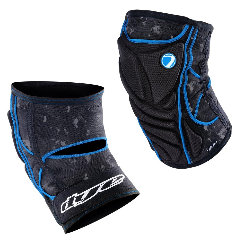 Dye Knee Pad Dyecam Black (Black/Cyan, X-Large)