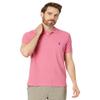 U.S. Polo ASSN. Men's Slim Fit Solid Pique Polo Shirt, Pink Movement, X-Large view 1