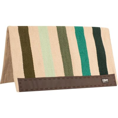 Cashel Company Woven Double Weave 34x38 Saddle Blanket Green