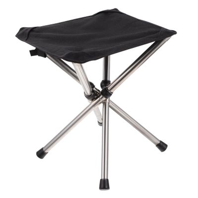 BCOATH Compact Folding Stool for Camping and Hiking Portable Outdoor Chair Enhanced Stability