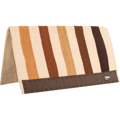 Cashel Company Woven Double Weave 34x38 Saddle Blanket Brown