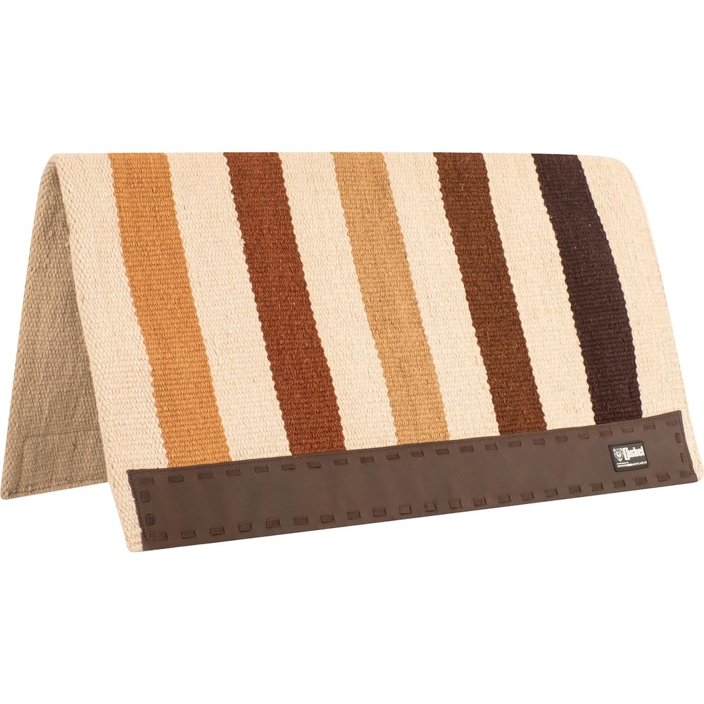 Cashel Company Woven Double Weave 34x38 Saddle Blanket Brown