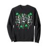 Irish Skeleton Dance Crew Funny St. Patrick's Day Adult Kids Sweatshirt view 1