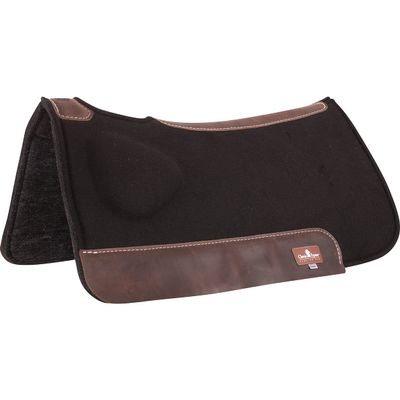 Classic Equine BioFit Correction Saddle Pad with Felt Bottom, 1-inch Thick, 31-inch x 32-inch