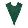 Endea Graduation Premium Adult V Stole Solid Color Unisex (Hunter Green) view 1