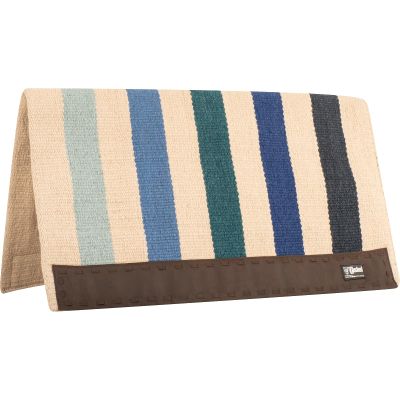 Cashel Company Woven Double Weave 34x38 Saddle Blanket Blue