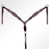 American Darling Western Horse Floral Genuine Leather Breast Collar | for Horses view 4
