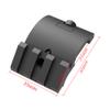 3 Slots Low Profile Adapter 45 Degree Picatinny Offset Mount Picatinny Rail Mount for Flashlight Laser (Black-2PCS) view 2