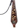 American Darling Western Horse Floral Genuine Leather Headstall | Tack for Horses view 4