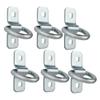 Cavo 10 PCS 3/8" Stainless Steel D-Ring Tie Down Anchors, 6000 lbs Heavy Duty Lashing Rings Kit for Trailer Pickup Van ATV SUV RV Boat Motorcycle, Cargo Surface Mount Hooks, Trucks Bed Anchors view 1