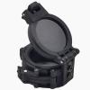 LEESEN Protective Cover Special Shade IR Filter Lampshade,Flashlight Lens Protective Cover for Streamlight,Surefire Flashlights,M300/M600 Series Tactical Flashlight, Black view 1