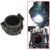 LEESEN Protective Cover Special Shade IR Filter Lampshade,Flashlight Lens Protective Cover for Streamlight,Surefire Flashlights,M300/M600 Series Tactical Flashlight, Black view 3