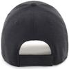 47 Brand MLB Black Black Primary Logo MVP Adjustable Structure Baseball Cap Hat, Adult One Size Fits All - Philadelphia Phillies Black view 2