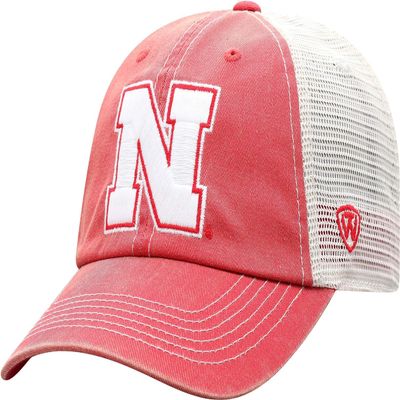 Collegiate Hats - Fitted Caps Adjustable Hats and Snapbacks Available (Adjustable Hat, Nebraska Logo Vintage)