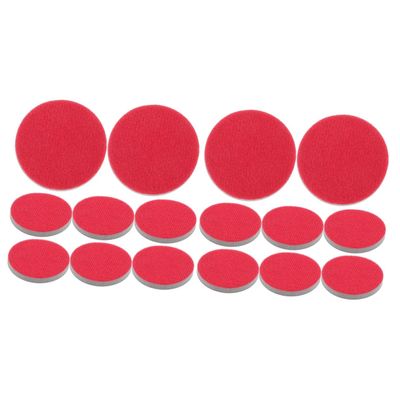 jojofuny 16pcs Bowling Ball Resurfacing Pad Multi-Purpose Cleaning Polishing Accessories Easy to Operate