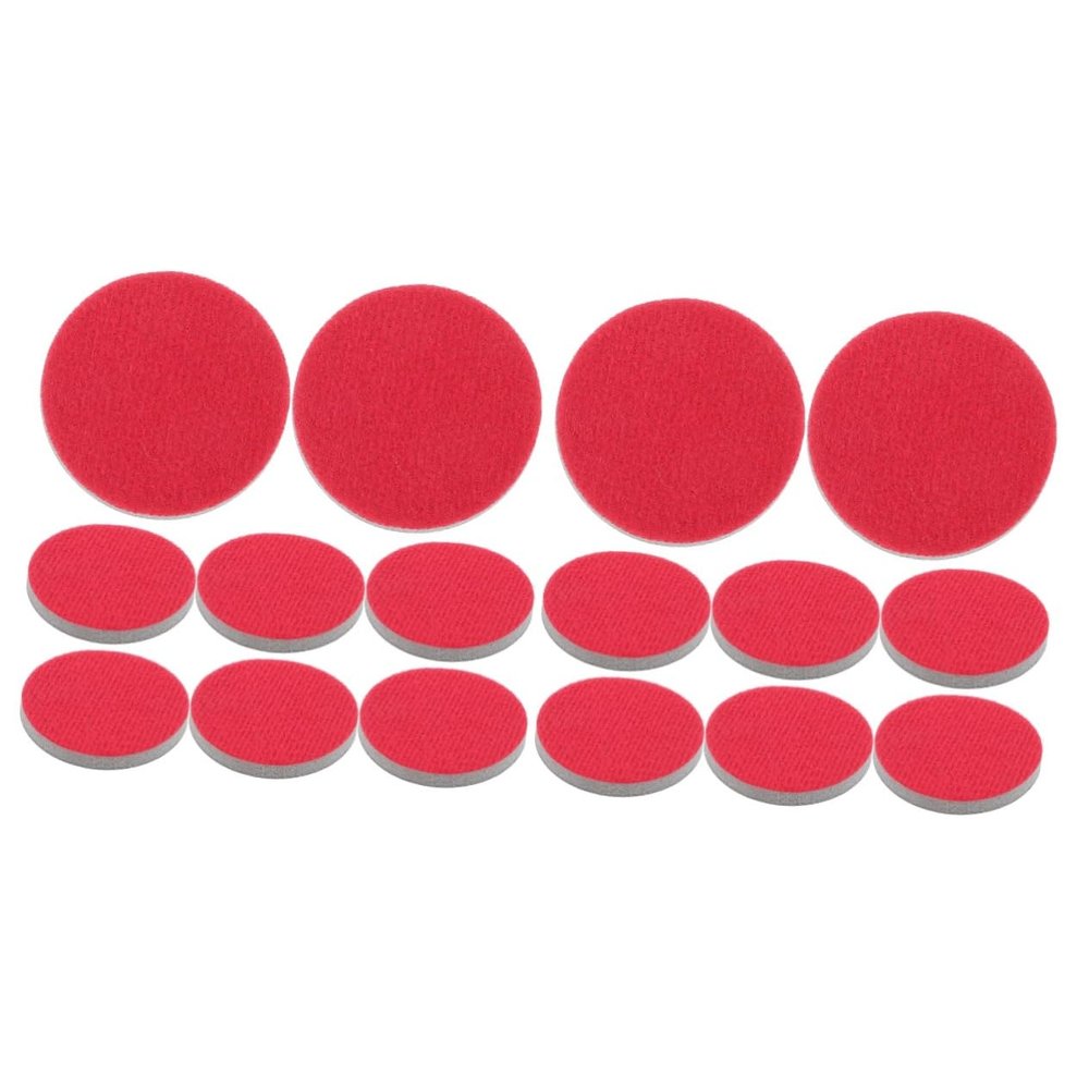jojofuny 16pcs Bowling Ball Resurfacing Pad Multi-Purpose Cleaning Polishing Accessories Easy to Operate