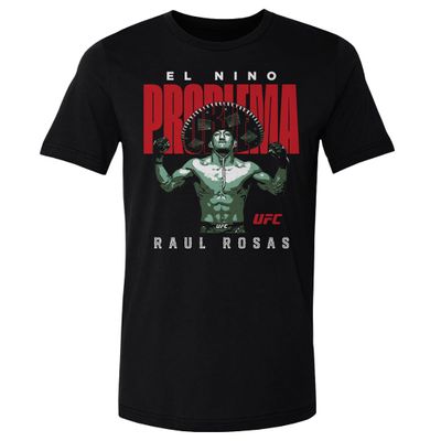 500 LEVEL Raul Rosas UFC Shirt - Raul Rosas El Nino Problema WHT (Black, XX-Large)