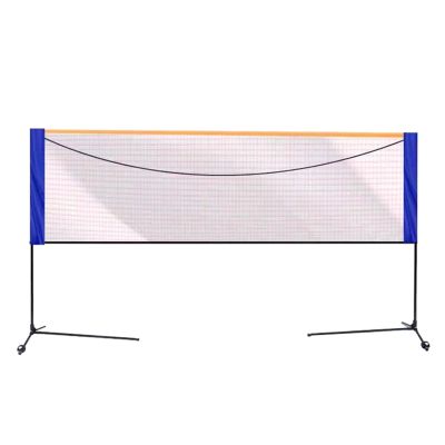 Portable Badminton Net, Lightweight Pickleball Volleyball Net Height Adjustable, for Adult Backyard Beach Gym (Size : 6.1m/20ft)