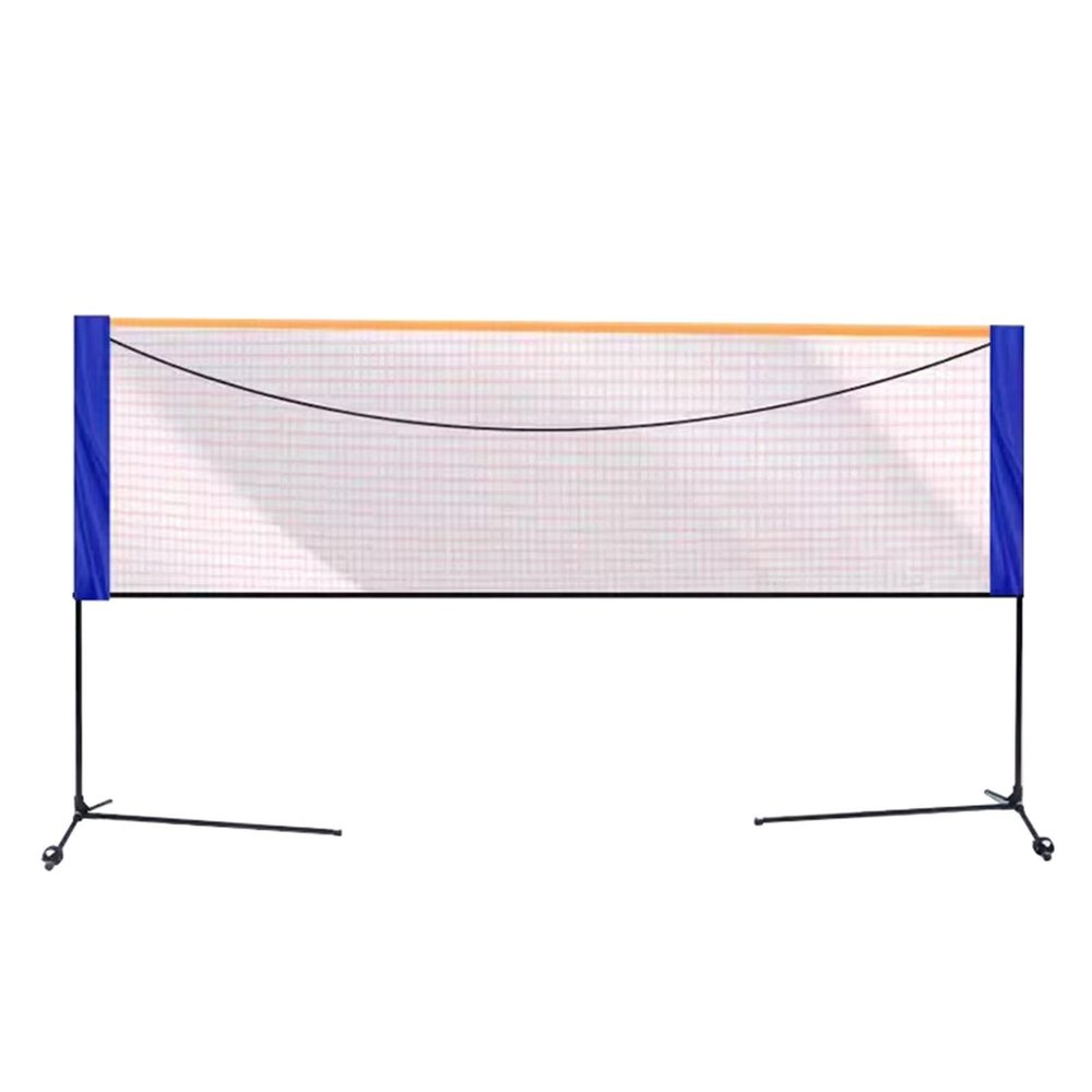 Portable Badminton Net, Lightweight Pickleball Volleyball Net Height Adjustable, for Adult Backyard Beach Gym (Size : 6.1m/20ft)