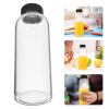 MAGICLULU Stylish Glass Water Bottle Insulated Sports Water Bottle Straw Leakproof for Camping Hiking view 4