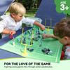 Kaskey Kids Football Guys, Maroon vs. Orange, 30 Pieces in Each Set, Includes 2 Teams, Accessories, and Travel Storage Case, Nostalgic Sports Action Figures for Imaginative Play, Ages 3 and Up view 2