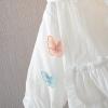 Girls Summer Butterfly Print Long Sleeve Coat Sun Protective Hooded Zipper Pocket Outwear Girls (White, 6-12 Months) view 2